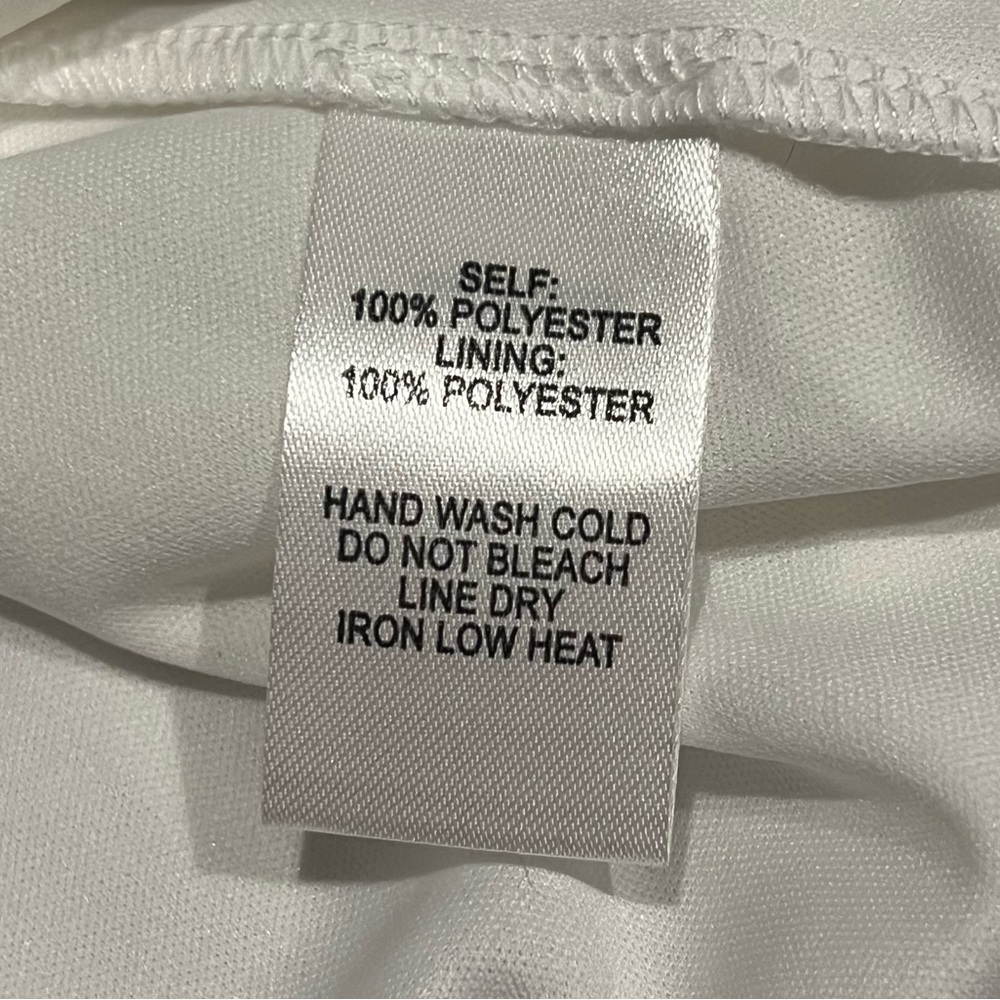 NWT Lulus White Freestyle Shift Dress - Small - Picture 9 of 9